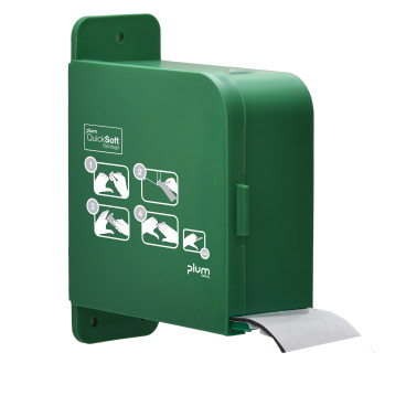 Plum QuickSoft Bandage Wandspender 1 Spender mit Verbandsrolle, Maße: 5 m x 5,5 cm, schwarz - Bild-Darstellung des Produktes 1