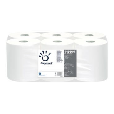 Rollenhandtuchpapier UNIMATIC NATURE 1 Paket = 6 Rollen à 185 Meter - Bild-Darstellung des Produktes 1