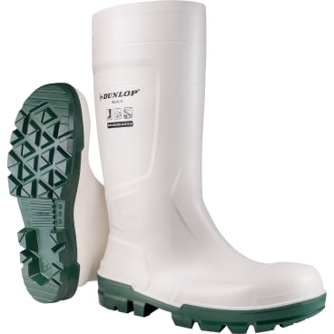DUNLOP Work-It Sicherheitsstiefel S4, weiß/grün 1 Paar, Größe 44 - Bild-Darstellung des Produktes 1