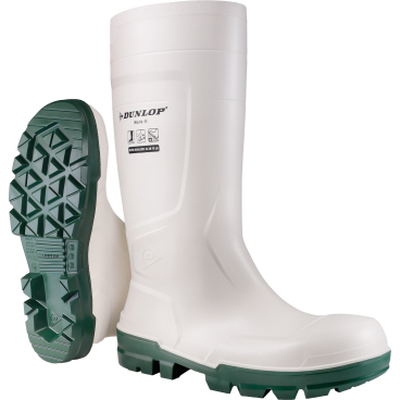 DUNLOP Work-It Sicherheitsstiefel S4, weiß/grün 1 Paar, Größe 35 - Bild-Darstellung des Produktes 1