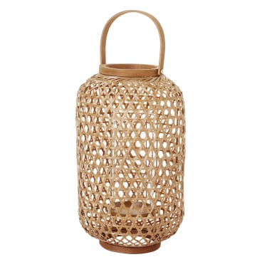DUNI Kerzenlaterne Area, nature 1 Karton = 2 Stück, Maße (Ø x H): 230 x 400 mm - Bild-Darstellung des Produktes 1