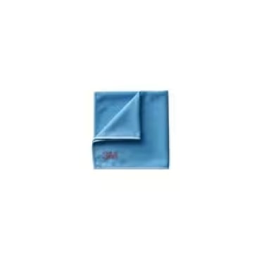 3M™ Scotch-Brite™ 2011 Hochleistungs-Mikrofasertuch, fusselfrei 1 Karton = 10 Packungen à 5 Tücher, Farbe blau - Bild-Darstellung des Produktes 1