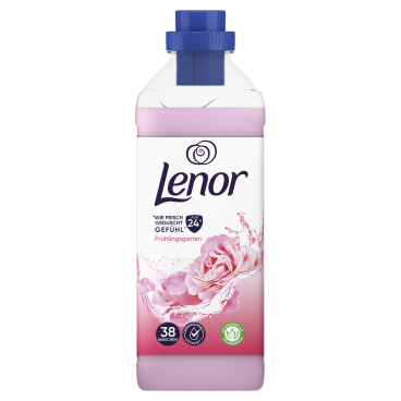Lenor Weichspüler Frühlingsgarten 0,95 Liter - Flasche, für ca. 38 Waschladungen - Bild-Darstellung des Produktes 1