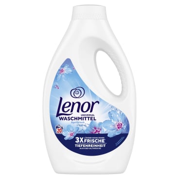 Lenor Universal Flüssigwaschmittel Aprilfrisch 1 Liter - Flasche für ca. 20 Waschladungen - Bild-Darstellung des Produktes 1