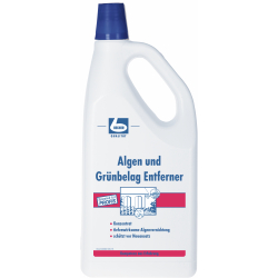 Dr. Becher GmbH Dr. Becher Algen und Grünbelag Entferner, Zur Beseitigung von grünem Bewuchs und Flechten, 1 Karton = 6 x 2 Liter 1754000