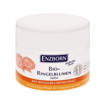 ENZBORN® Bio-Ringelblumen Salbe, mit Panthenol und Provitamin E 200 ml - Dose - Bild-Darstellung des Produktes 1