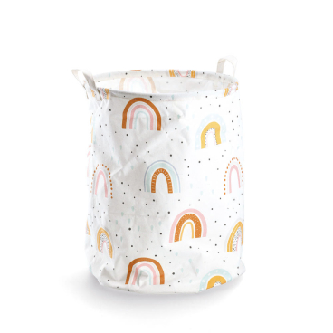 Zeller Wäschesammler, Canvas Design Regenbogen - Bild-Darstellung des Produktes 1