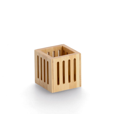 Zeller Stiftebecher, Bambus Maße (L x B x H): 8 x 8 x 8 cm - Bild-Darstellung des Produktes 1