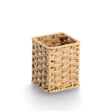Zeller Stiftebecher, Papiergeflecht Maße (L x B x H): 8 x 8 x 10,7 cm - Bild-Darstellung des Produktes 1