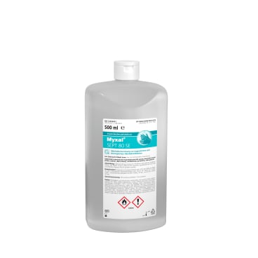 MYXAL® SEPT 80 SE Händedesinfektion 500 ml - Hartflasche - Bild-Darstellung des Produktes 1