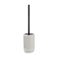 Zeller Present Handels GmbH Zeller WC-Bürste, Zement, Schlichte WC-Büste mit einem hygienische Blickschutz, Farbe: beige 18945