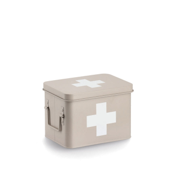 Zeller Medizinbox, Metall Maße (L x B x H): 16,5 x 22,5 x 15,5 cm - Bild-Darstellung des Produktes 1