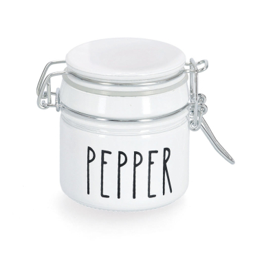 Zeller Gewürzglas mit Bügelverschluss, 100 ml Motiv: Pepper - Bild-Darstellung des Produktes 1