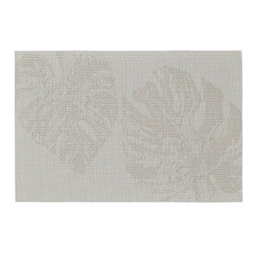 Zeller Platzset Monstera Blatt, Kunststoff Farbe: beige - Bild-Darstellung des Produktes 1