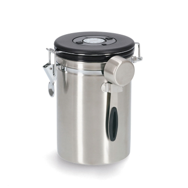 Zeller Kaffeedose mit Löffel, Edelstahl/Kunststoff Fassungsvermögen: 1800 ml - Bild-Darstellung des Produktes 1