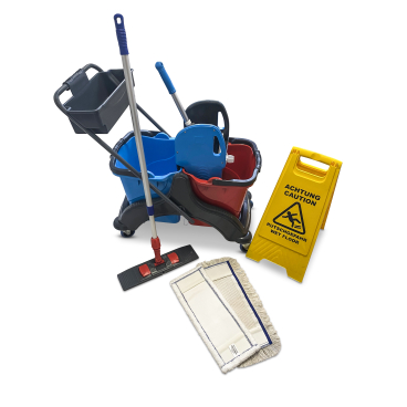 RMV Doppelfahrwagen Kunststoff Set 2x25 Liter Maße (L x B x H): 70 x 42 x 84 cm - Bild-Darstellung des Produktes 1