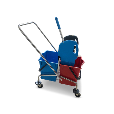 RMV Clean Doppelfahrwagen verchromt Maße (L x B x H): 58 x 41 x 52 cm - Bild-Darstellung des Produktes 1