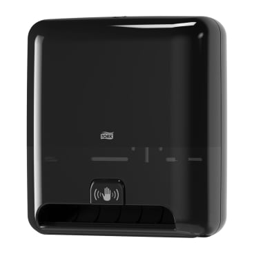 Tork Matic® Rollenhandtuchspender Sensor, H1 Maße (B x H x T): 20,6 x 36,8 x 33,1 cm, Farbe: schwarz - Bild-Darstellung des Produktes 1