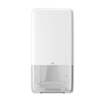 Tork PeakServe® Papierhandtuchspender, H5 Maße (B x H x T): 10,1 x 73,1 x 37 cm, Farbe: weiß - Bild-Darstellung des Produktes 1