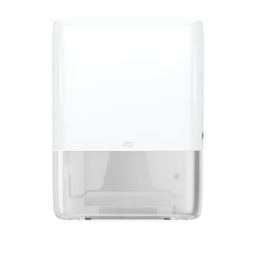 Tork PeakServe® Mini Endlos™ Handtuchspender, H5 Maße (B x H x T): 10,1 x 49,1 x 36,7 cm, Farbe: weiß - Bild-Darstellung des Produktes 1