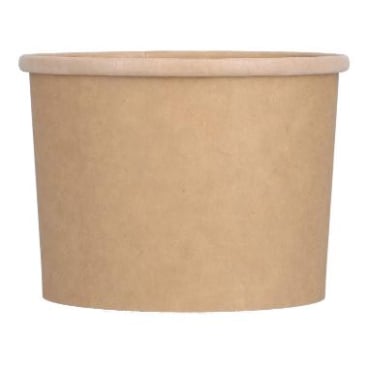Verive Suppenbecher Pappe, braun, Ø 9,6 cm, 300 ml 1 Karton = 20 Packungen à 25 Stück - Bild-Darstellung des Produktes 1