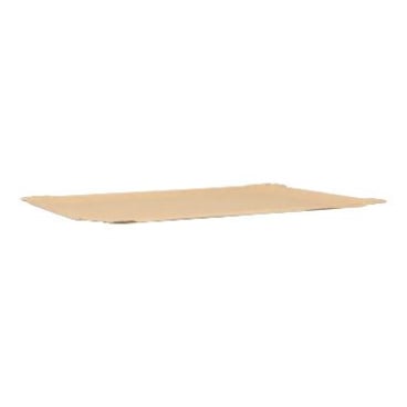 Verive Pappteller eckig, braun, 18 x 26 cm 1 Packung = 250 Stück - Bild-Darstellung des Produktes 1