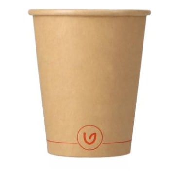 Verive Kaffeebecher Pappe, Ø 8 cm, 200 ml 1 Karton = 20 Packungen à 50 Stück - Bild-Darstellung des Produktes 1