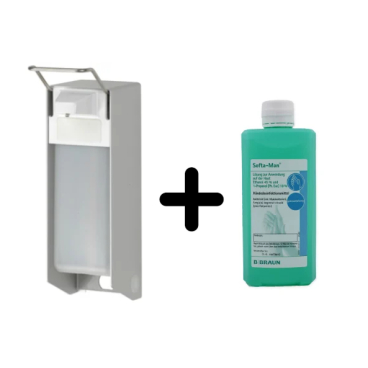 B. Braun Softa-Man® Händedesinfektionsmittel 500 ml + Spender 1 Aktions-Set - Bild-Darstellung des Produktes 1