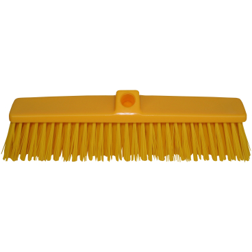 Haug Hygiene Großraumbesen, 380 x 63 x 105 mm Besatzfarbe: gelb - Bild-Darstellung des Produktes 1