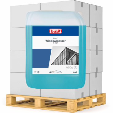Buzil Fensterreiniger Buz® Windowmaster G 525 1 Palette = 60 Kanister à 10 Liter - Bild-Darstellung des Produktes 1