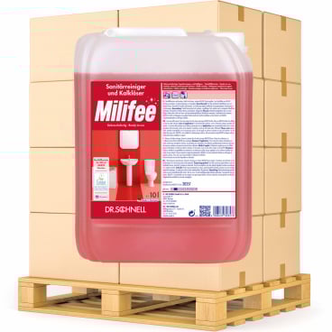 Dr. Schnell Sanitärreiniger Milifee, gebrauchsfertig 1 Palette = 60 Kanister à 10 Liter - Bild-Darstellung des Produktes 1
