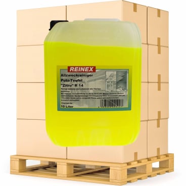Reinex R 14 Allzweckreiniger Putz-Teufel, Zitro 1 Palette = 60 Kanister à 10 Liter - Bild-Darstellung des Produktes 1