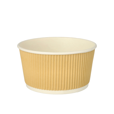 Papstar Ripple Wall ToGo-Suppenbecher 1 Karton = 20 Packungen à 25 Stück, 720 ml - Bild-Darstellung des Produktes 1