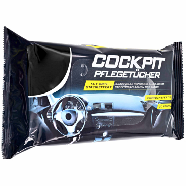 Cockpit Auto-Reinigungstücher 1 Packung = 30 Stück - Bild-Darstellung des Produktes 1