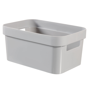 Curver INFINITY RECYCLING Box 4,5 L 1 Box, Farbe: hellgrau - Bild-Darstellung des Produktes 1