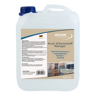 Ofixol Acryl- & Kunststoffreiniger 5 Liter - Kanister - Bild-Darstellung des Produktes 1