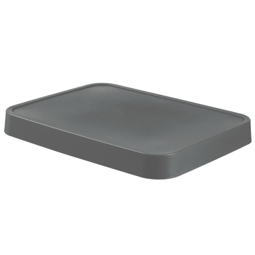 Curver INFINITY RECYCLING Deckel für 11 L- und 17 L-Boxen 1 Deckel, Farbe: dunkelgrau - Bild-Darstellung des Produktes 1