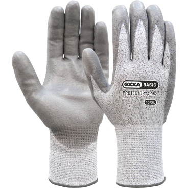 OXXA® Basic Protector 14-082 Arbeitshandschuhe Cut B, grau 1 Packung = 12 Paar, Größe 7 - Bild-Darstellung des Produktes 1