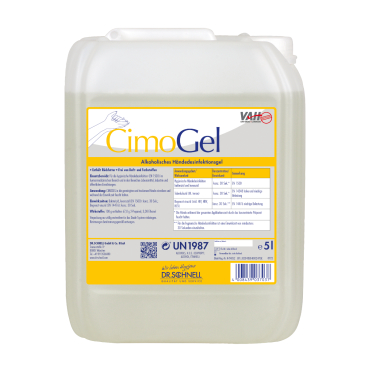 Dr. Schnell Händedesinfektionsmittel CimoGel, begrenzt viruzid 5 Liter - Kanister - Bild-Darstellung des Produktes 1
