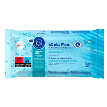 TEMDEX®-WD plus Wipes Desinfektionstücher 1 Karton = 6 Packungen à 48 Tücher - Bild-Darstellung des Produktes 1