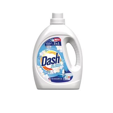 Dash 2 in 1 Vollwaschmittel mit Weichspülerduft 2,25 Liter - Henkelflasche, 50 Waschladungen - Bild-Darstellung des Produktes 1