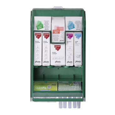 Plum Pull1Aid Erste-Hilfe-Wandstation 1 Station mit Inhalt, Maße H: 430 x B: 253 x T: 92 mm - Bild-Darstellung des Produktes 1
