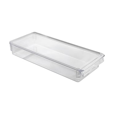 Metaltex Frigo Organizer mit Deckel, transparent Größe: L 37 x B 15 x H 5 cm - Bild-Darstellung des Produktes 1