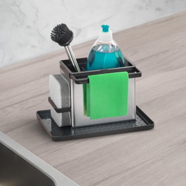 Metaltex Tidytex Spülbecken-Organizer Edelstahl Maße: B 24 x H 14 x T 13 cm kaufen