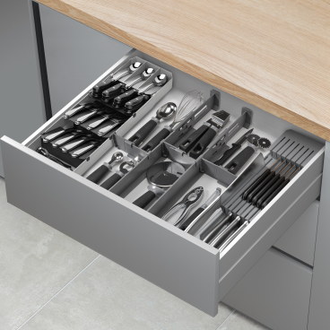 Metaltex Multi-Fit Schubladen-Organizer  Mae:B 8,5-13 x L 39-49 cm