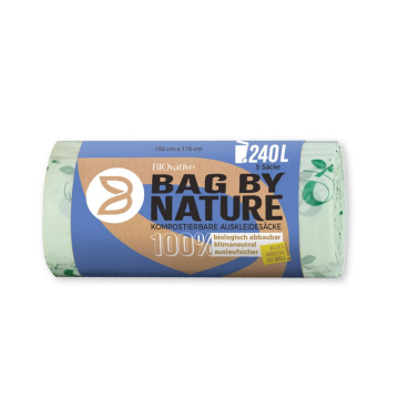 Bio-Müllbeutel, 100 % kompostierbar 1 Karton = 30 Rollen à 5 Stück, 240 Liter - Bild-Darstellung des Produktes 1