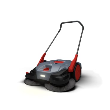 Starmix Kehrmaschine Durosweep 77 Pro, Handkehrmaschine Ausstattung für optionalen Akku Antrieb (18 V) geeignet - Bild-Darstellung des Produktes 1