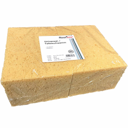 Floorstar GmbH Floorstar Tafelschwamm, tabac, UTS 15, Sehr weicher und aufsaugender Universalschwamm, 1 Packung = 10 Stück 150-110-03-003