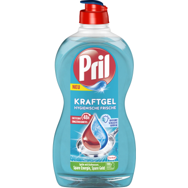 Pril Spülmittel Kraft Gel Hygienische Frische 450 ml - Flasche - Bild-Darstellung des Produktes 1