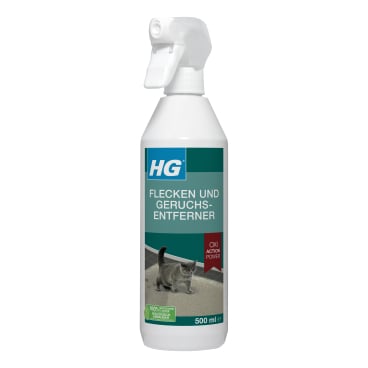 HG Flecken- und Geruchsentferner für Katzen 500 ml - Flasche - Bild-Darstellung des Produktes 1
